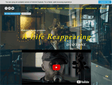 Tablet Screenshot of duotonemusic.com